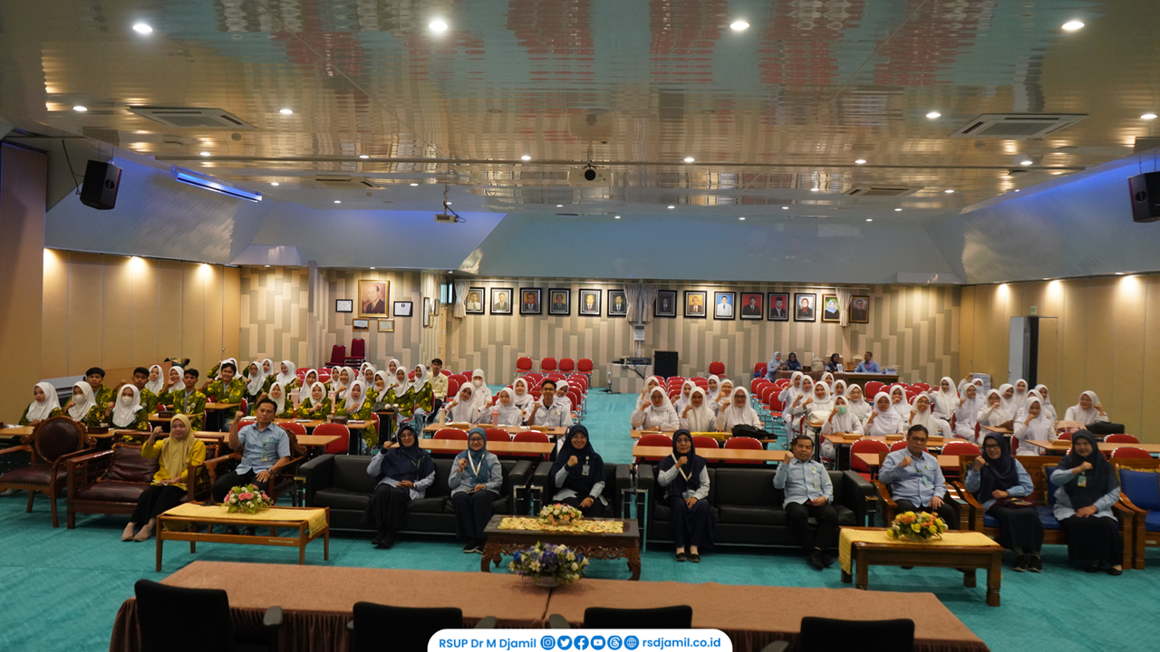 RS M. Djamil Berikan Layanan Orientasi dan Informasi bagi Tenaga Magang dan Mahasiswa PKL