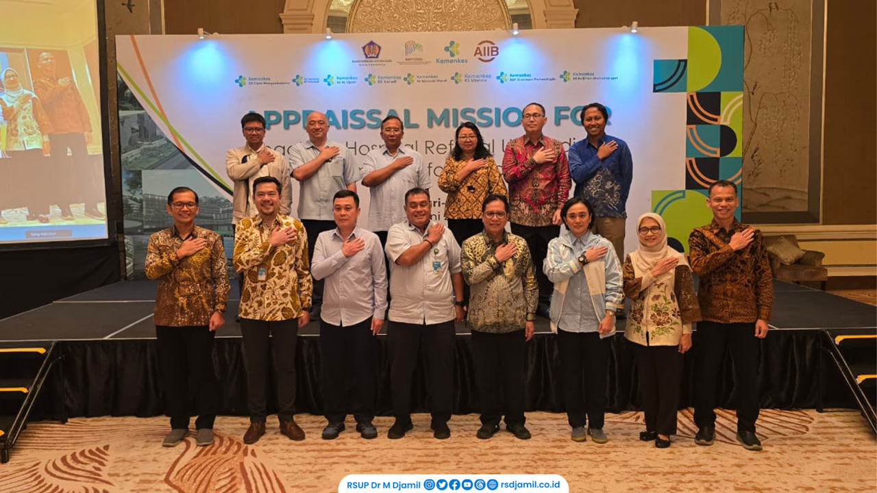 RS M. Djamil Hadiri Appraisal Mission TRUST Dorong Pengembangan Rumah Sakit Pendidikan Berstandar Internasional