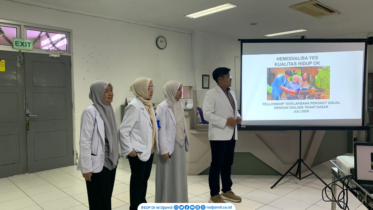 RS M. Djamil Dorong Pasien Hemodialisa Tetap Hidup Produktif