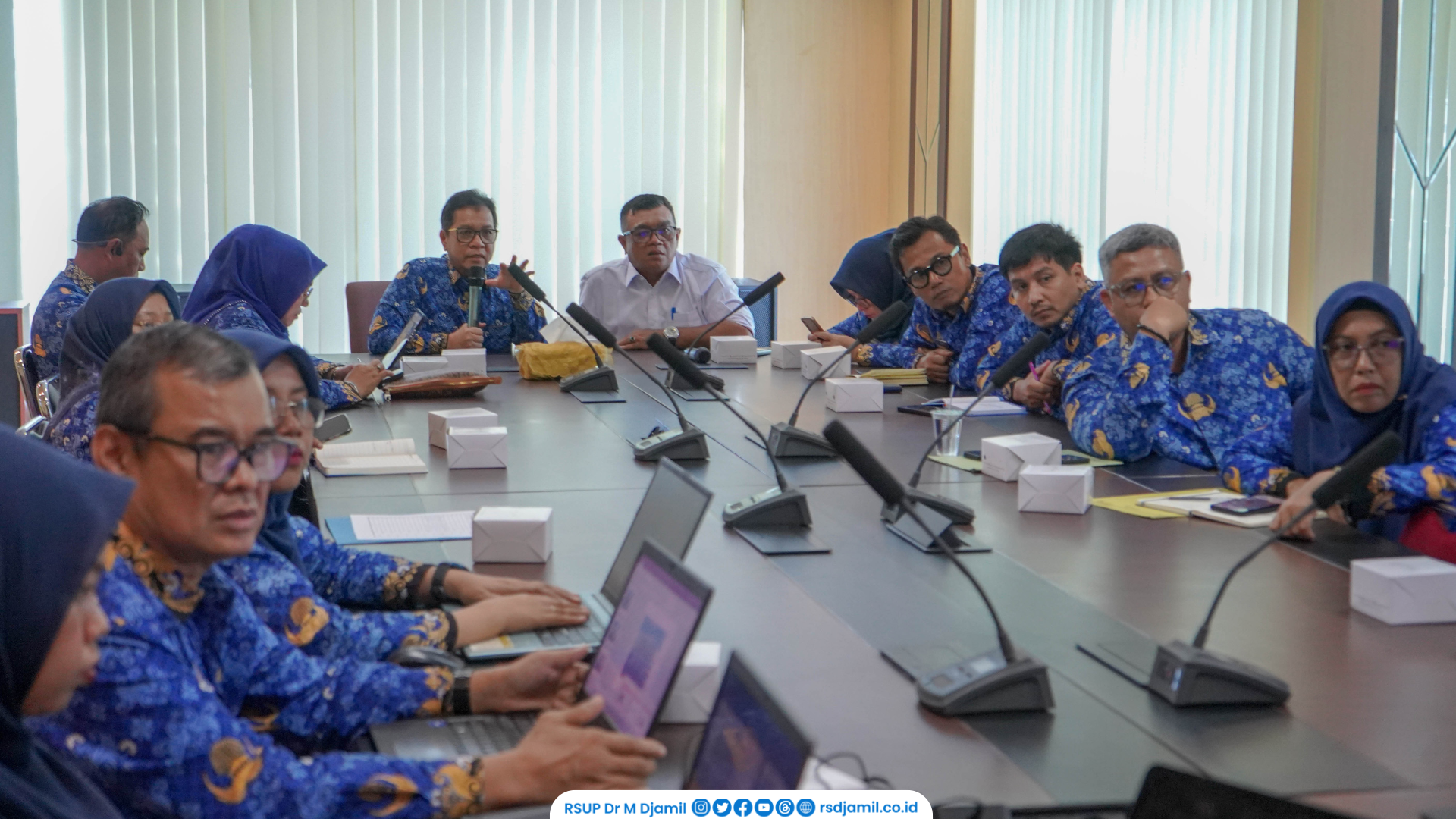 RS M. Djamil Koordinasikan Rencana Pembangunan Gedung Dormitory dengan Dinas Perkimtan Sumbar