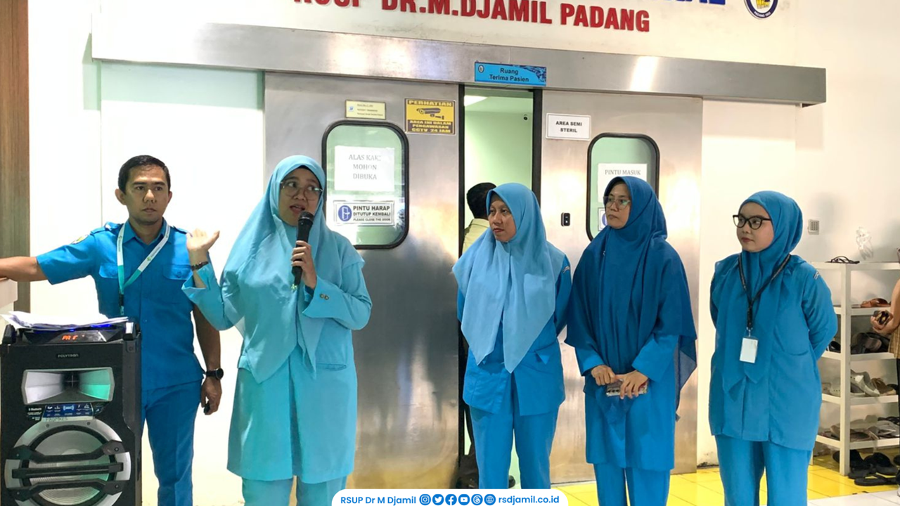 RS M. Djamil Edukasi Pasien tentang Pentingnya Mobilisasi Dini Pascaoperasi