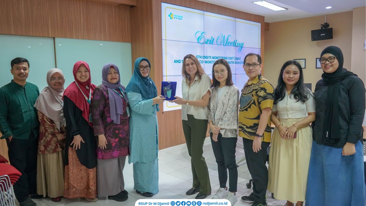 RS M. Djamil Raih Capaian Optimal dalam Nutri Iron Study