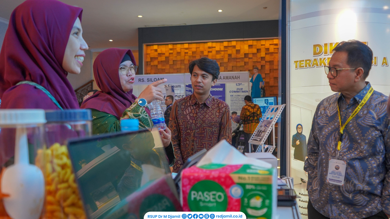RS M. Djamil Promosikan Peran sebagai Pusat Pendidikan dan Penelitian pada DINAMIS V