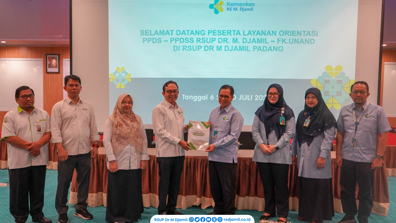 RS M. Djamil Perkuat Karakter, Etika, dan Budaya Riset PPDS-PPDSS