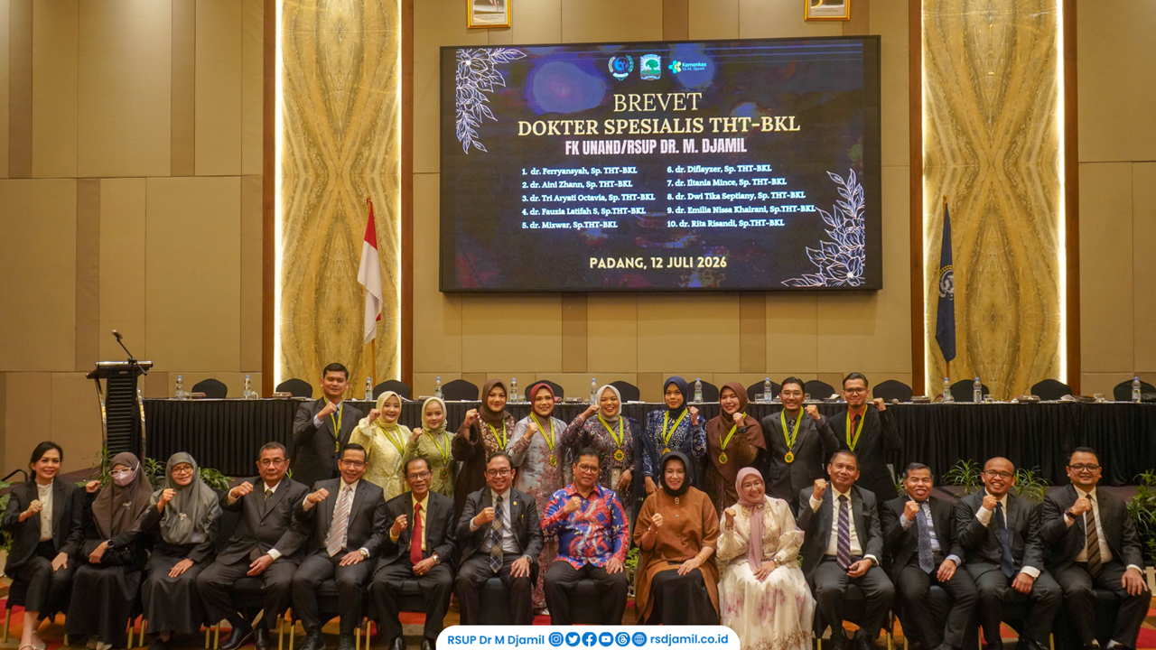 RS M. Djamil Tegaskan Pentingnya Kompetensi Dokter Spesialis THT BKL