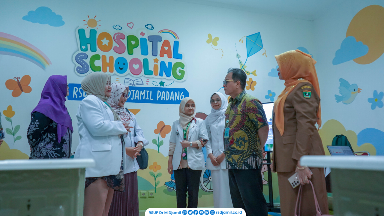 Anak Tetap Sekolah Meski Dirawat, Inovasi Djamil Hospital Schooling Resmi Diluncurkan