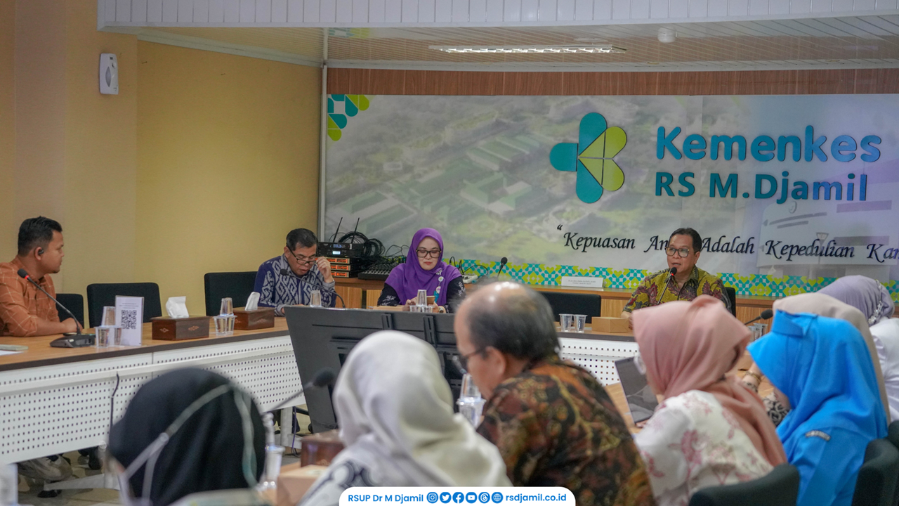 RS M. Djamil Terima Visitasi RSJPD Harapan Kita Jelang Kedatangan Tim Medis KSRelief