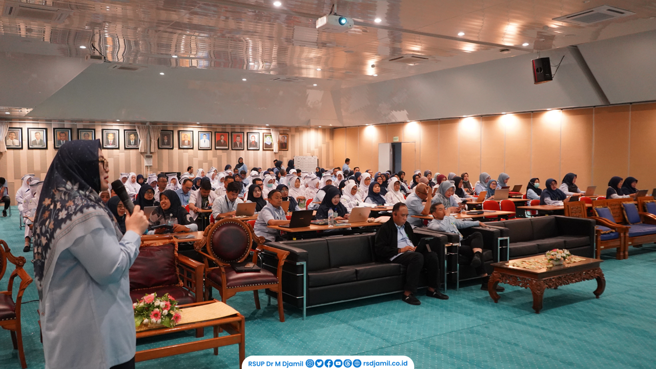 RS M. Djamil Bahas Capaian PMKP Semester Pertama Tahun 2026