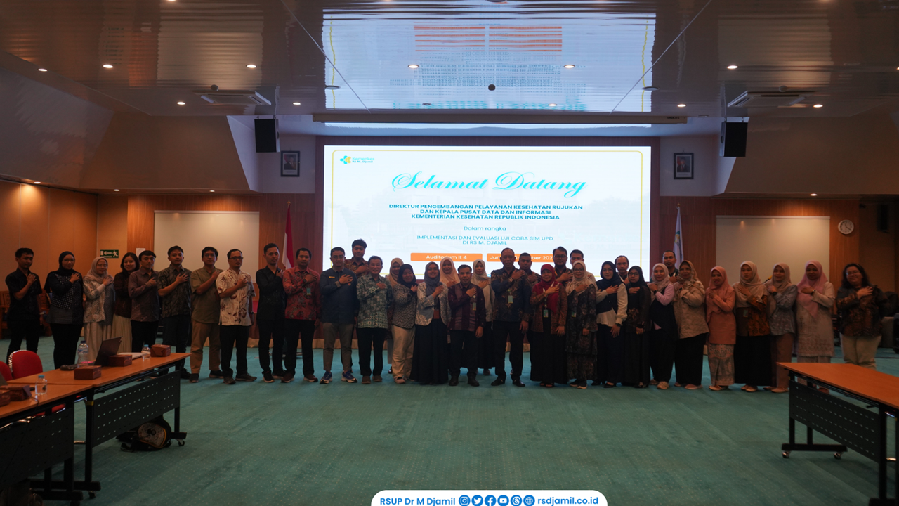 RS M. Djamil Jadi Lokus Uji Coba SIM UPD untuk Tingkatkan Mutu Pelayanan Darah