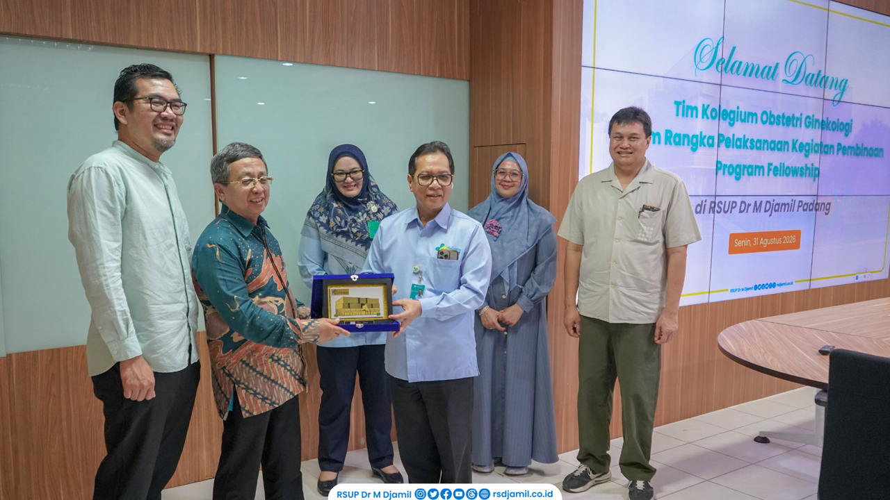 RS M. Djamil Terima Visitasi Kolegium Obgyn untuk Pembinaan Fellowship