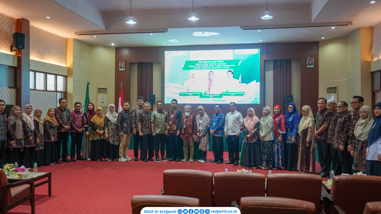 RS M. Djamil Dukung Akreditasi Program Studi Penyakit Dalam Subspesialis FK Unand
