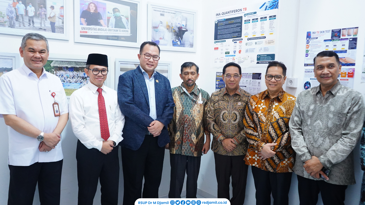 Wamenkes-Kepala BRIN Tinjau PDRPI FK Unand, Kolaborasi Riset RS M. Djamil Perkuat Ketahanan Kesehatan