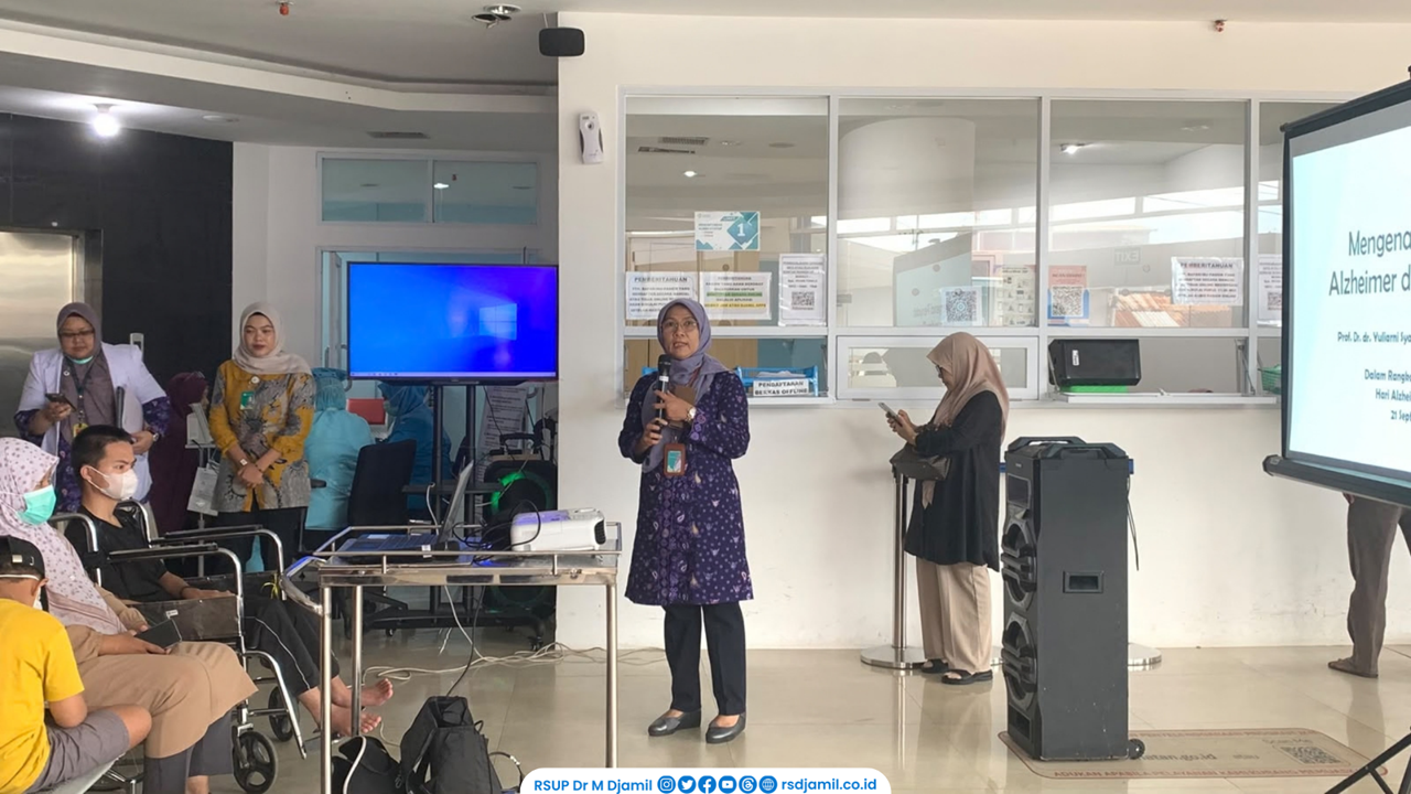 RS M. Djamil Peringati World Alzheimer’s Day, Tekankan Pentingnya Kenali Demensia Sejak Dini