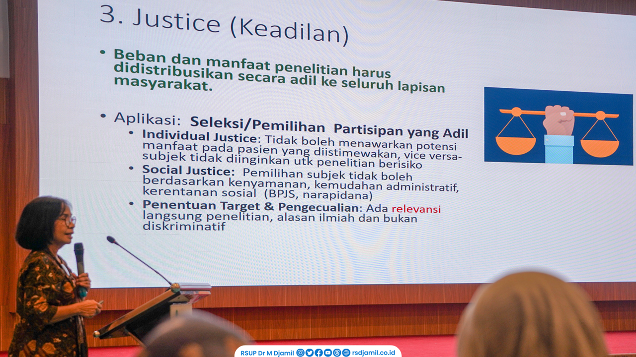 RS M. Djamil Dorong Penelitian Kesehatan Berkualitas melalui Penguatan Etika