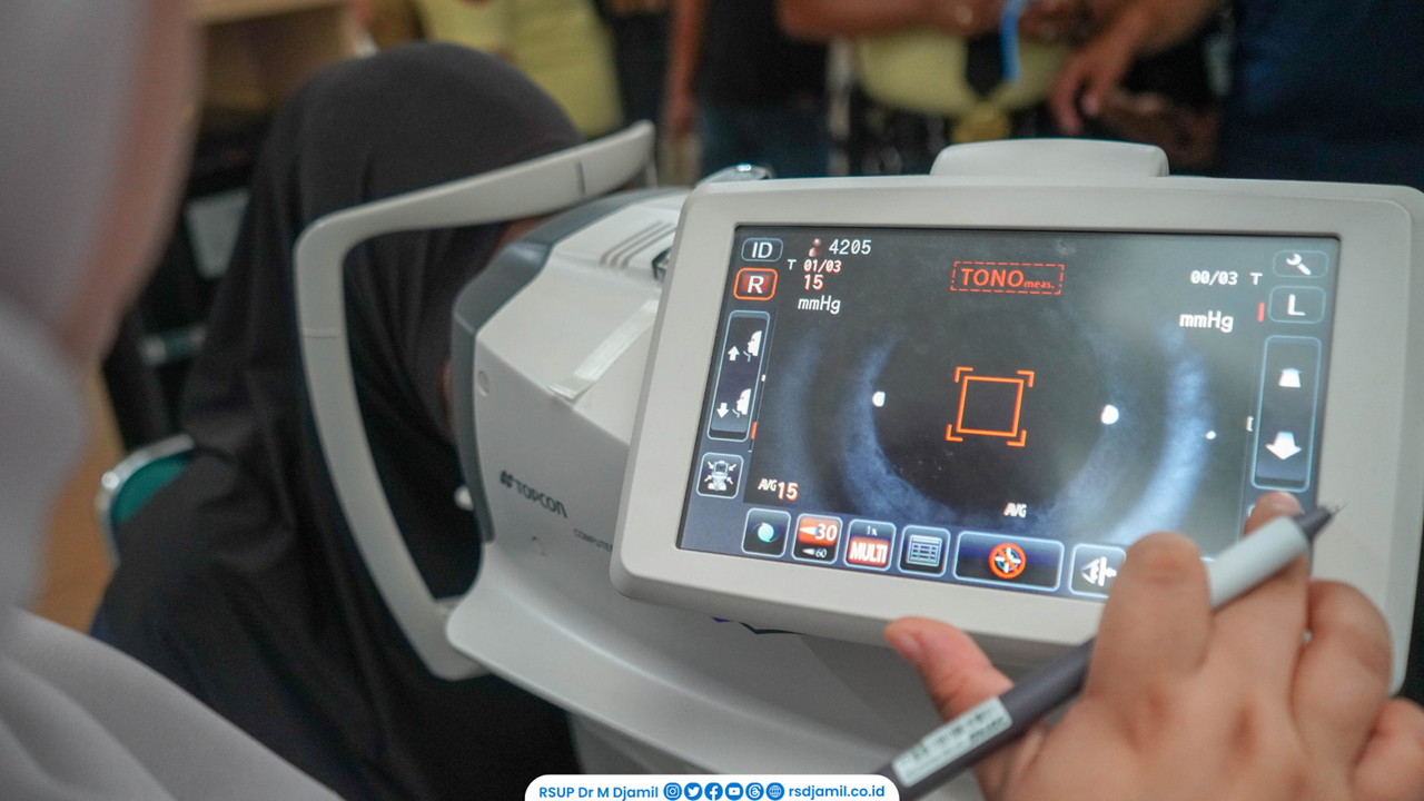 RS M. Djamil Ajak Jaga Kesehatan Mata di World Sight Day 2026