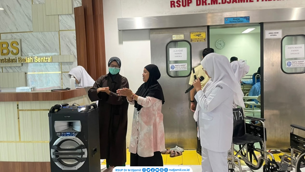 RS M. Djamil Edukasi Pasien dan Keluarga tentang Pencegahan Infeksi Luka Operasi