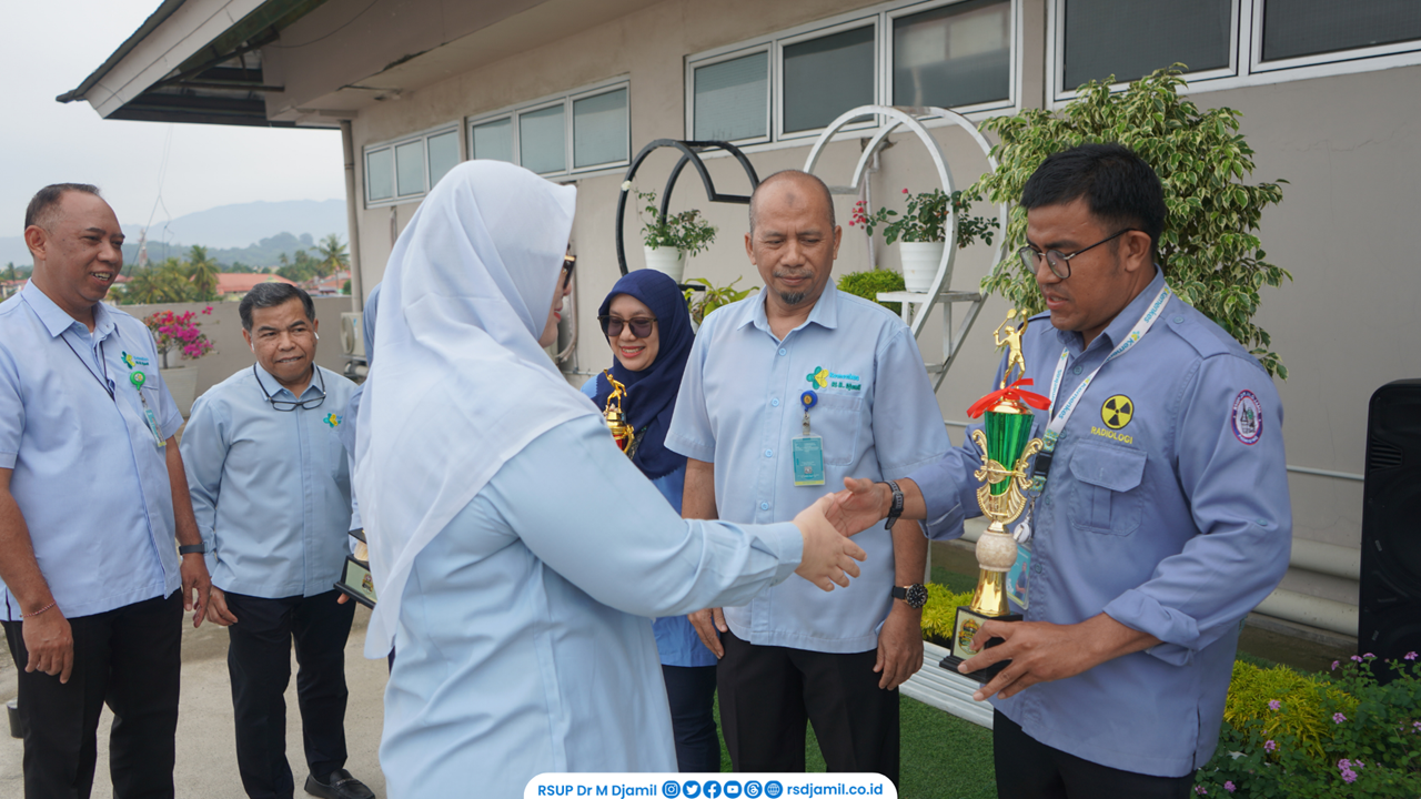 RS M. Djamil Raih Juara di Tiga Cabang Olahraga pada Turnamen Antar-Instansi Kesehatan Sumbar