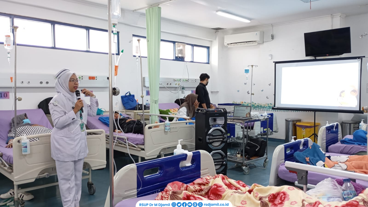 RS M. Djamil Edukasi Pasien Kanker melalui Aplikasi ESER