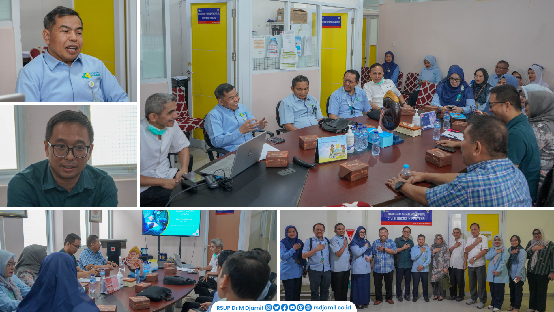 RSUP Dr. M. Djamil Jadi Pengampu Transplantasi Ginjal bagi RS Royal Prima Medan